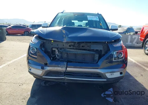 2021 Hyundai Venue Denim from USA, damaged, VIN KMHRC8A33MU114137